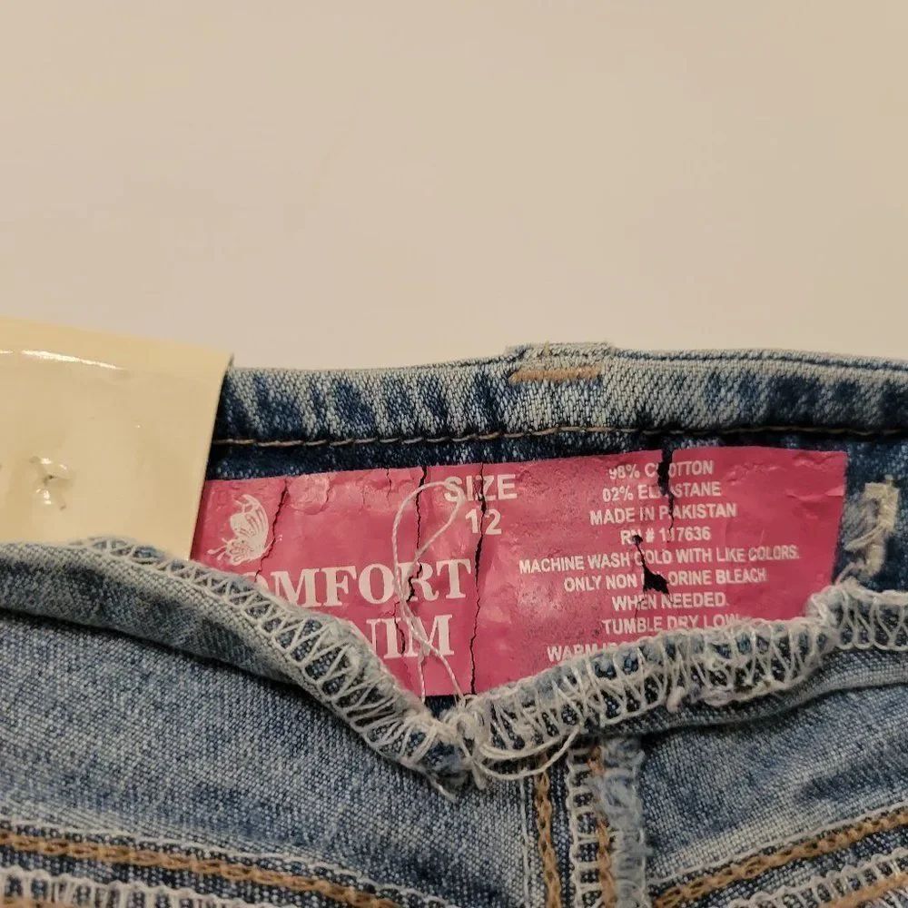 BRAND NEW COMFORT DENIM SHORT - Picture 11 of 16
